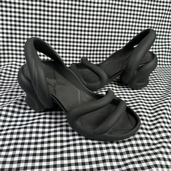 Camper Kobarah Sculpted Heels Black Avant Garde Women's EU 36 / US 6 - Picture 1 of 5